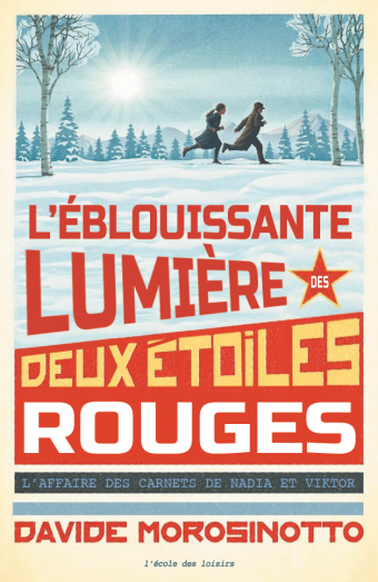 L’éblouissante lumière des deux étoiles rouges