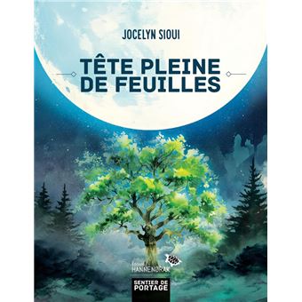Tête pleine de feuilles
